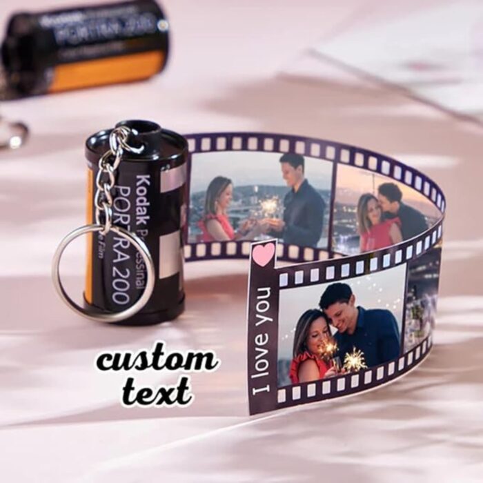 Customized Flim Roll Keychain with 6 Photos - Image 3