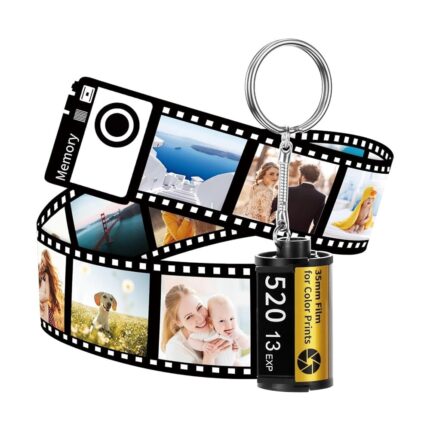 Customized Flim Roll Keychain with 6 Photos