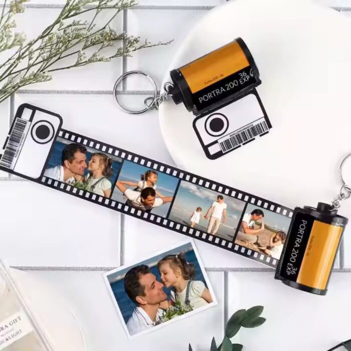 Customized Flim Roll Keychain with 6 Photos - Image 7