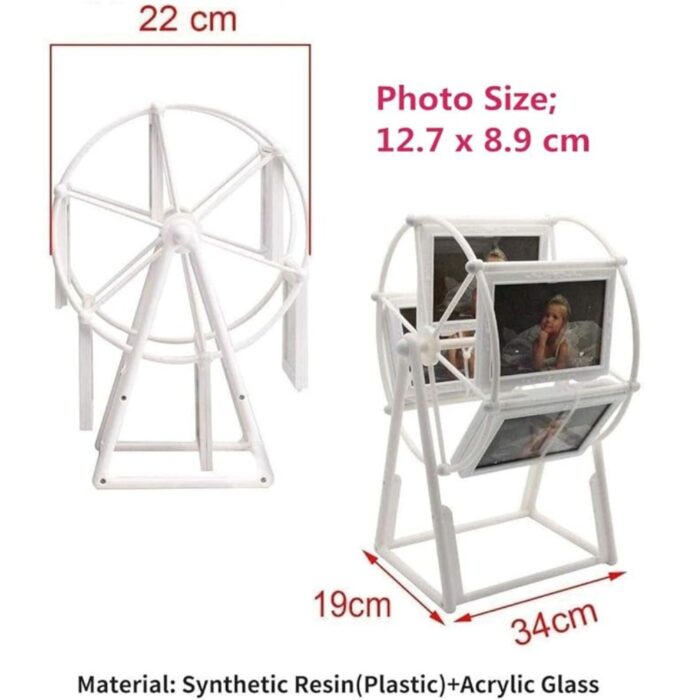 Customized 12 Photo Frame Windmill Table Top Rotating Ferries gaint Wheel - Image 10