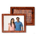 Customized wodden money savings box with 1 photo - Image 2