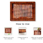 Customized wodden money savings box with 1 photo
