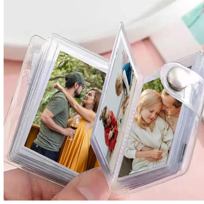 Customized Mini keychain Album with 16 photo(15photo +1wishes) - Image 1