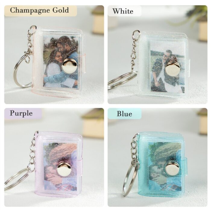 Customized Mini keychain Album with 16 photo(15photo +1wishes) - Image 2