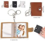 customized leather keychain album with 16 photos(15photo +1 wishes) - Image 4