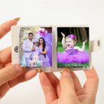 customized leather keychain album with 16 photos(15photo +1 wishes) - Image 6