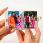 customized leather keychain album with 16 photos(15photo +1 wishes) - Image 9