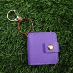 Customized leather keychain with 2 photos - Image 2