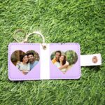 Customized leather keychain with 2 photos - Image 12