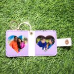Customized leather keychain with 2 photos - Image 11