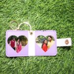 Customized leather keychain with 2 photos - Image 8