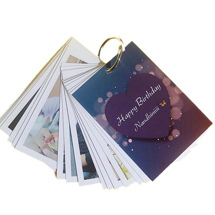 Customized Ring Photo Album with 16 photos(15 photo + 1 wish card) - Image 5