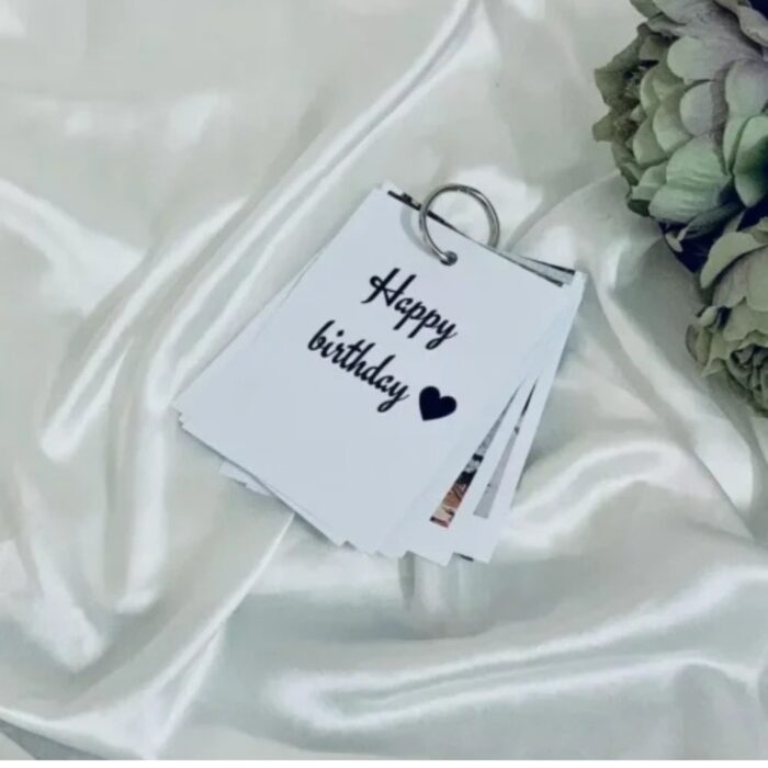 Customized Ring Photo Album with 16 photos(15 photo + 1 wish card) - Image 8