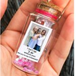 customized mini photo message bottle with your photo and one msg - Image 9