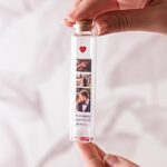 customized long Message photo bottle with 5 photo and one short massage - Image 2