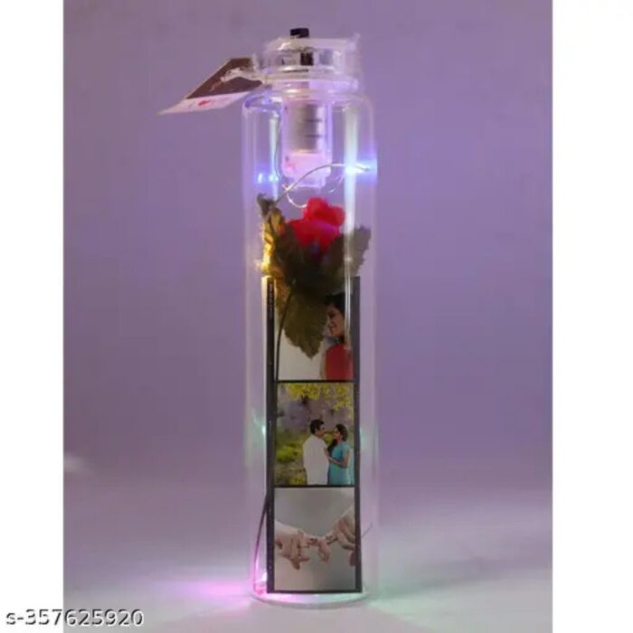 customized long light photo bottle with 6 photos - Image 2