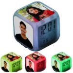 customized 7 colour changing LED digital clock with 4 photo - Image 5
