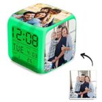 customized 7 colour changing LED digital clock with 4 photo - Image 3