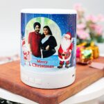 customized colour changing LED bluetooth speaker with (3 photo + 1 wishes) - Image 7