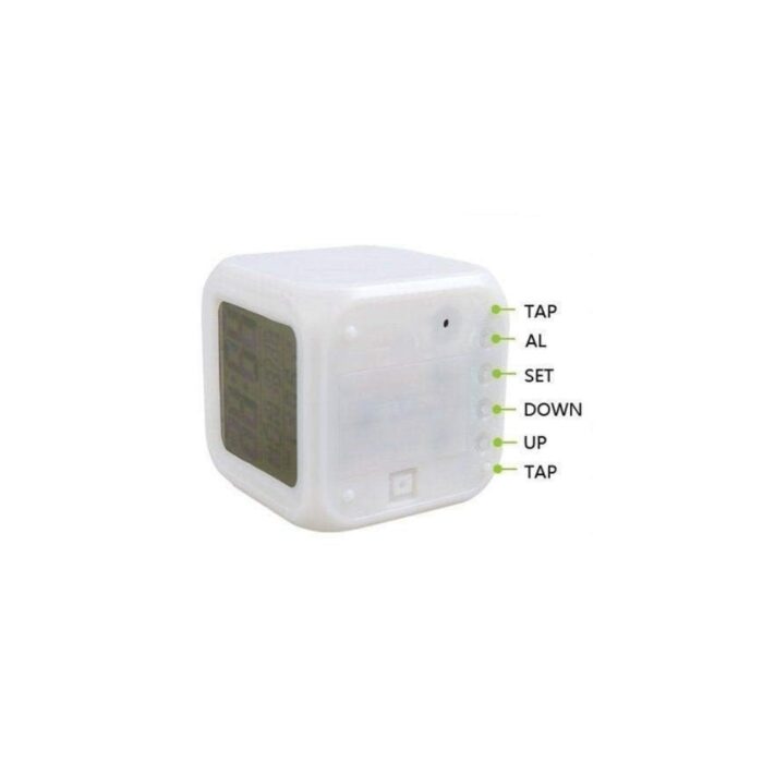 customized 7 colour changing LED digital clock with 4 photo - Image 8