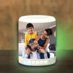 customized colour changing LED bluetooth speaker with (3 photo + 1 wishes) - Image 14
