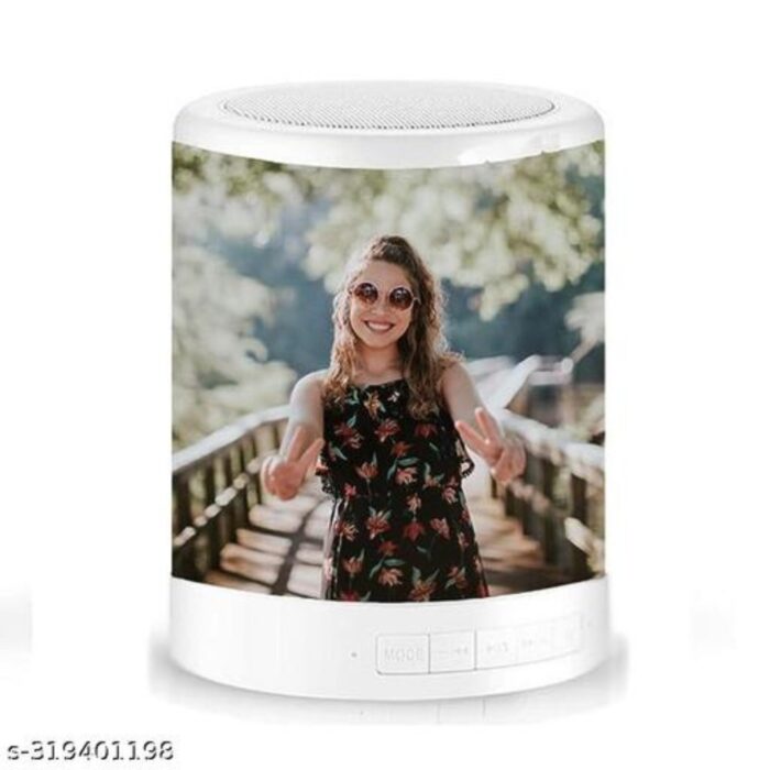 customized colour changing LED bluetooth speaker with (3 photo + 1 wishes) - Image 12