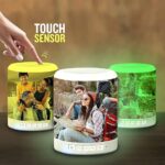 customized colour changing LED bluetooth speaker with (3 photo + 1 wishes) - Image 9