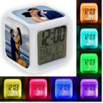 customized 7 colour changing LED digital clock with 4 photo - Image 12