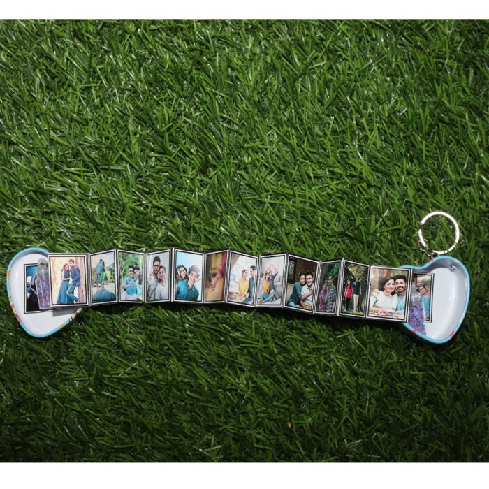 Customized tin keychain photo album with 16 photos(15 photo + 1 wishes) - Image 6