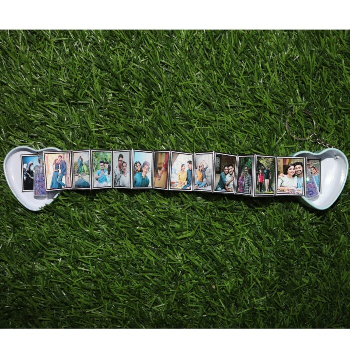 Customized tin keychain photo album with 16 photos(15 photo + 1 wishes) - Image 15