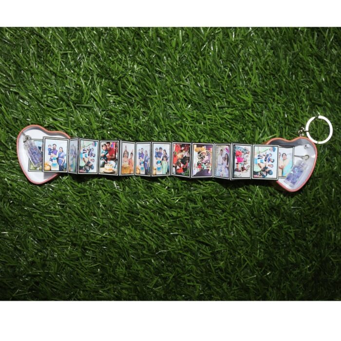 Customized tin keychain photo album with 16 photos(15 photo + 1 wishes) - Image 17