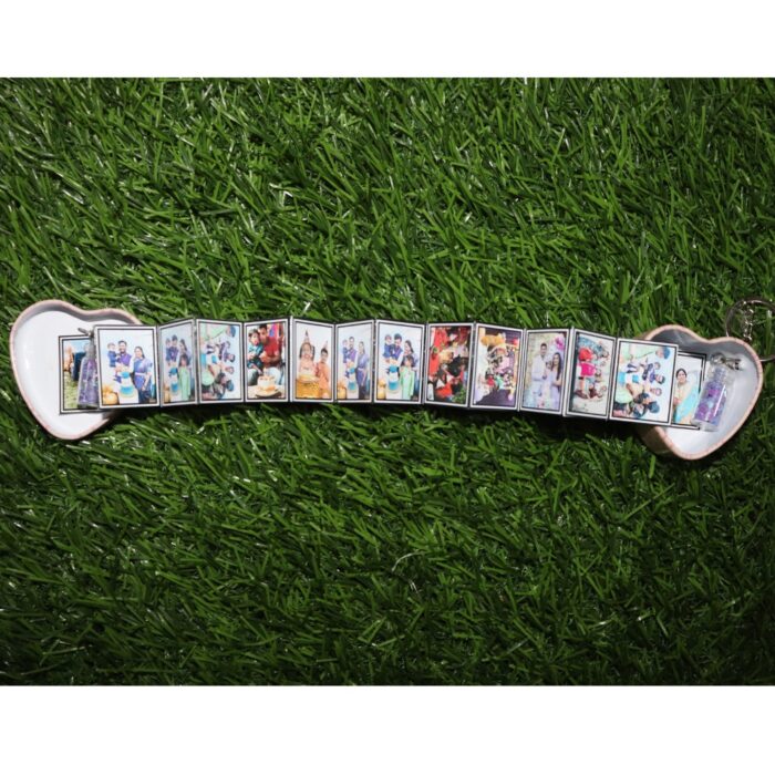 Customized tin keychain photo album with 16 photos(15 photo + 1 wishes) - Image 16