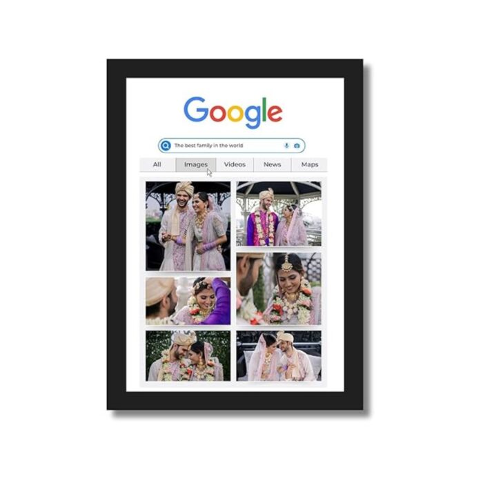 Customized A4 Photo Frame with photos and wishes - Image 5
