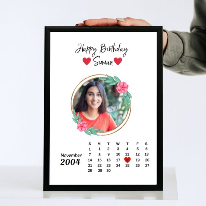 Customized A4 Photo Frame with photos and wishes - Image 8