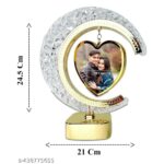customized LED crystal moon lamp heart photo frame - Image 9
