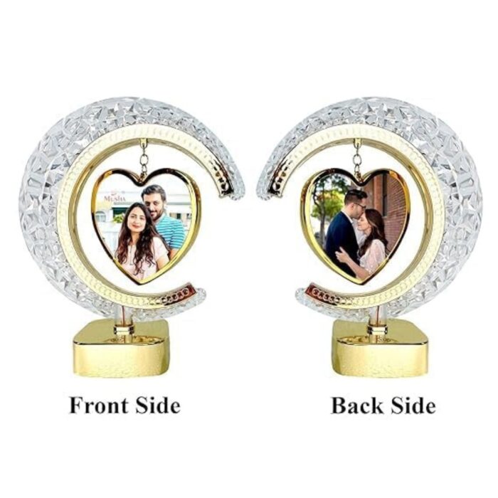 customized LED crystal moon lamp heart photo frame - Image 11