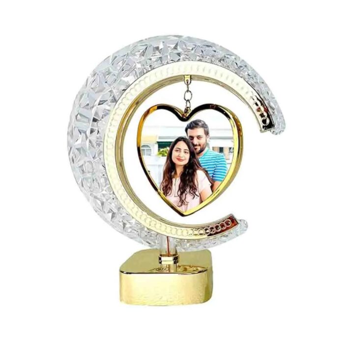 customized LED crystal moon lamp heart photo frame - Image 10