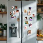 customized 16 photo fridge magnets