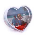 customized love heart photo frame with light - Image 8