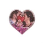 customized love heart photo frame with light - Image 6