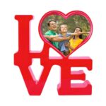 customized love heart photo frame with light - Image 4
