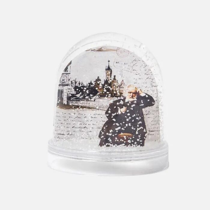 Customized 2 photo water glitter snow globe - Image 4