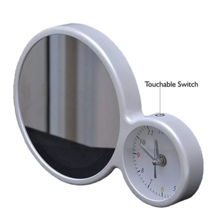 customized big size magic mirror cum photo frame with clock - Image 11