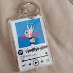 Personalized Cute Spotify Song Code Keychain With Your Photo - Image 9