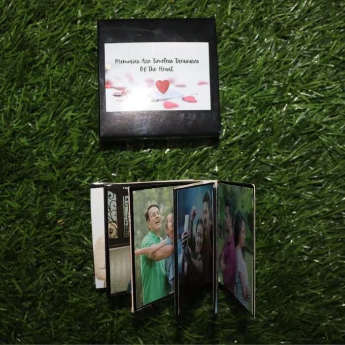 Customized Photo Book Album With Your 2 Quotes and 12 Personlized Photos - Image 1