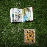 Personlized Hand Crafted Photo Book Keychain With Your Customized 8 Photos