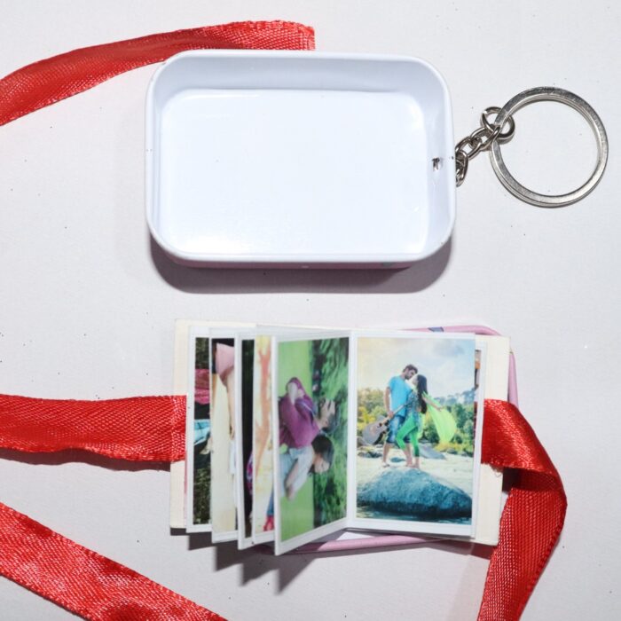 Customized Mini  Book Album Tin Keychain (15 Photo+1 wish) - Image 8