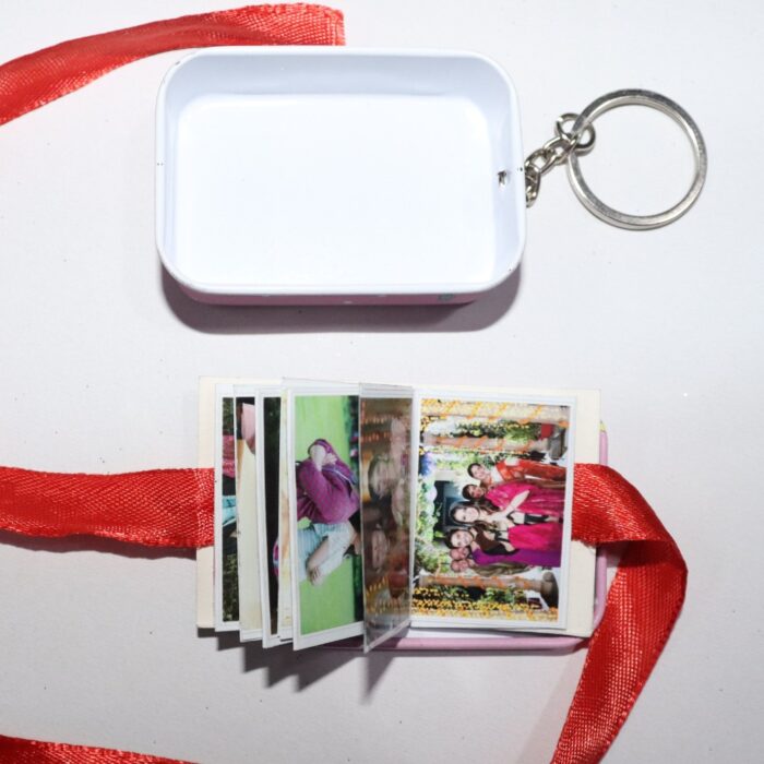 Customized Mini  Book Album Tin Keychain (15 Photo+1 wish) - Image 10
