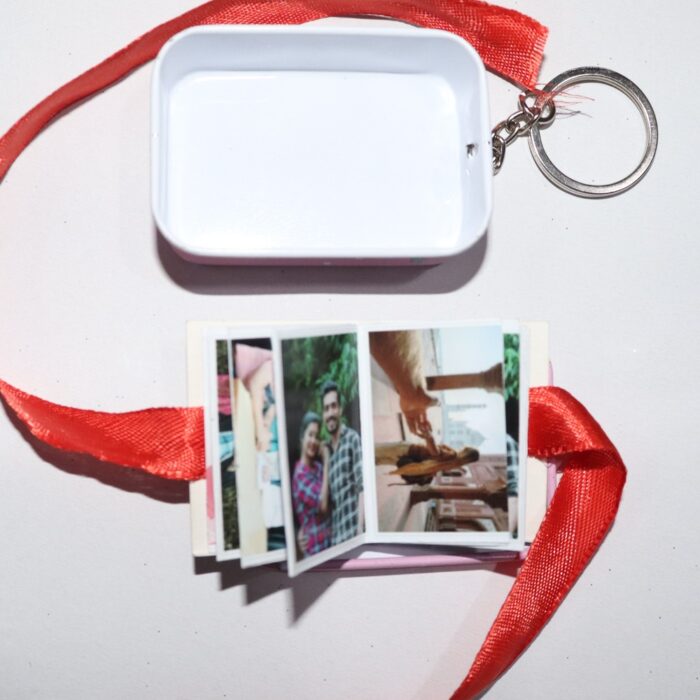 Customized Mini  Book Album Tin Keychain (15 Photo+1 wish) - Image 11