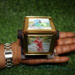 Customized Wooden Rotating 4 Photo Cube - Image 7